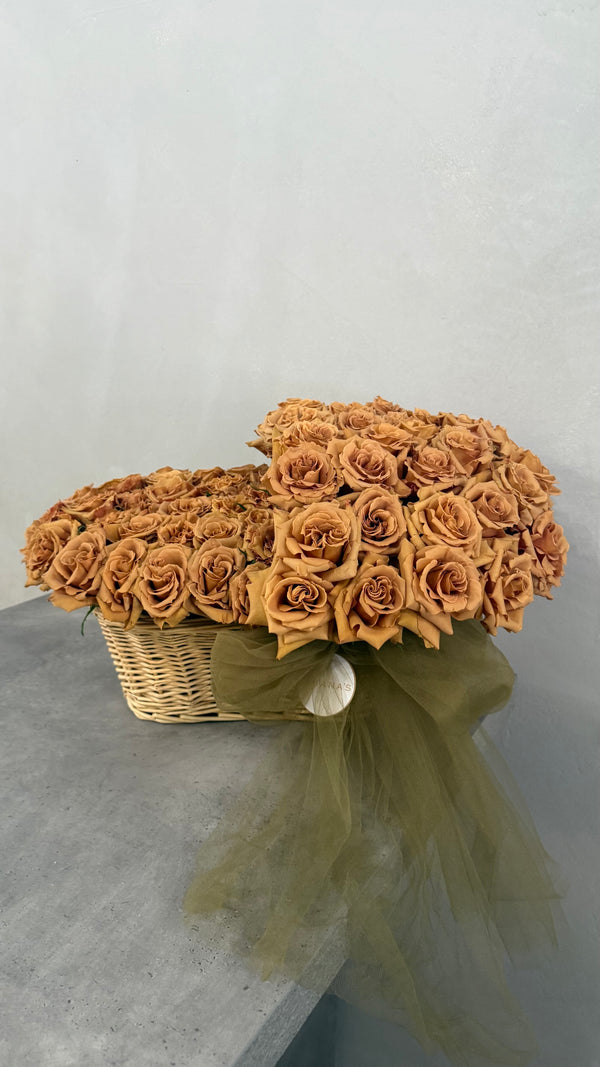 Baby Crib in Toffee