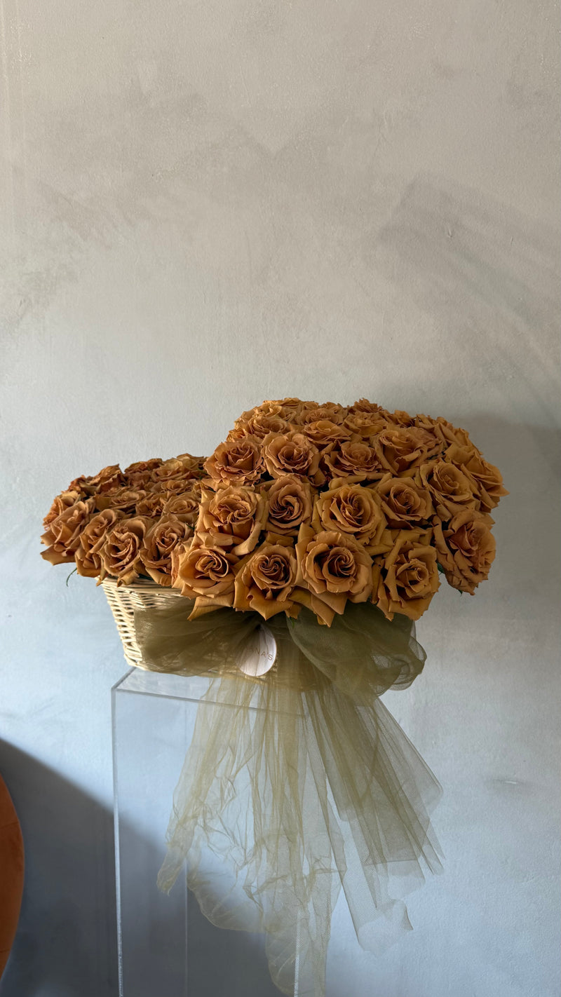 Baby Crib in Toffee